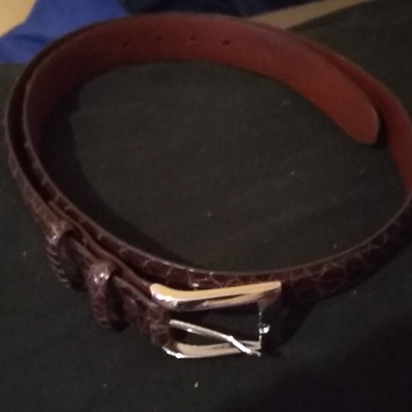 Genuine American alligator belt size 36